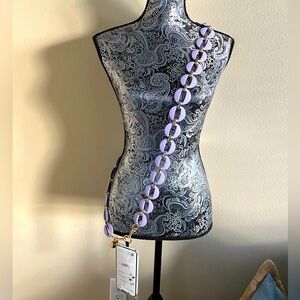 NWT! The American Case lavender and gold cross body phoneholder OS